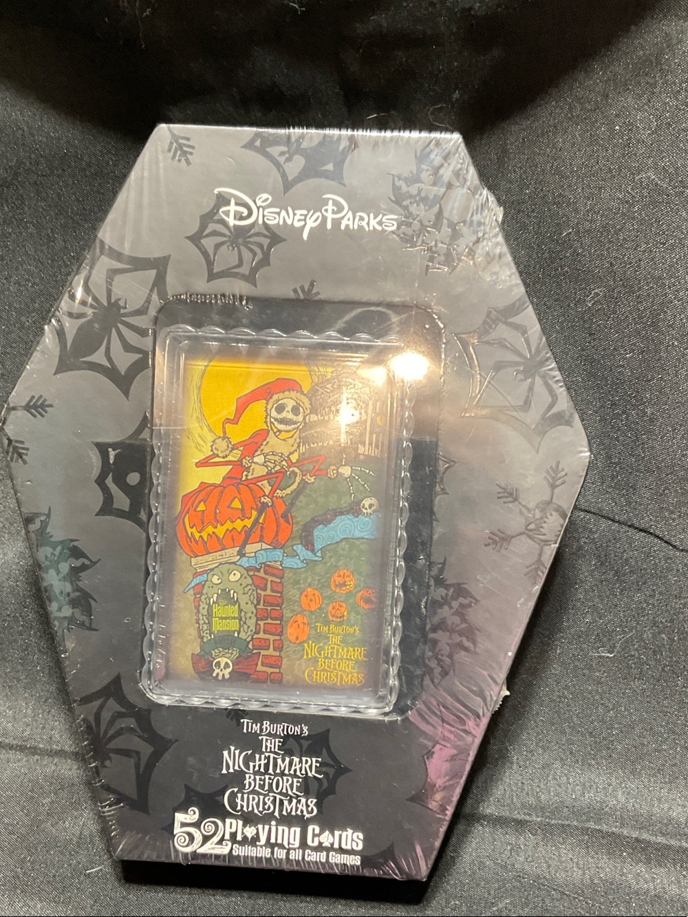Disney The Nightmare Before Christmas Playing Cards - Black & Multicolor